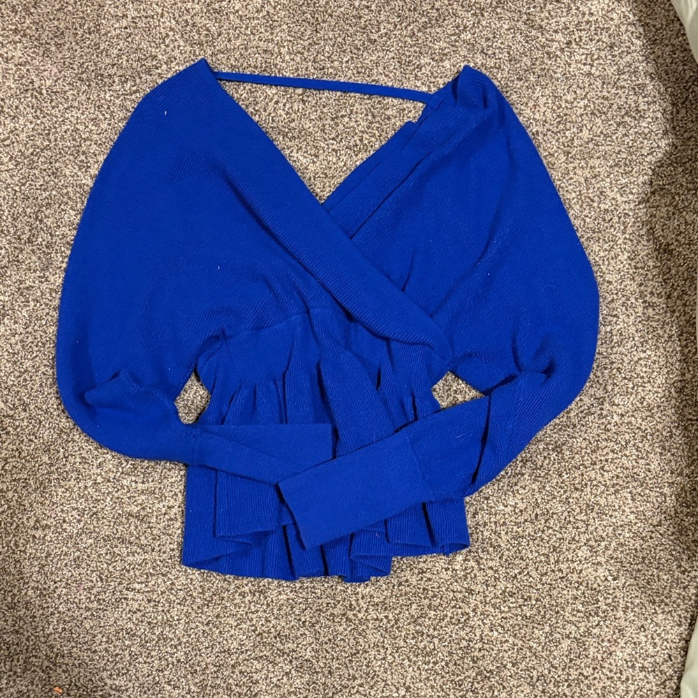 Cato Royal Blue Sweater - Crew Neck
